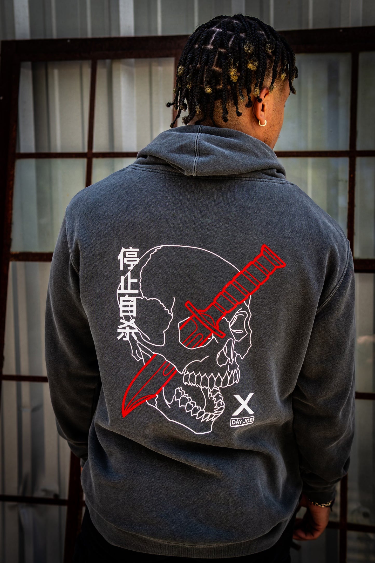 Stop Suicide Skull & Dagger Hoodie