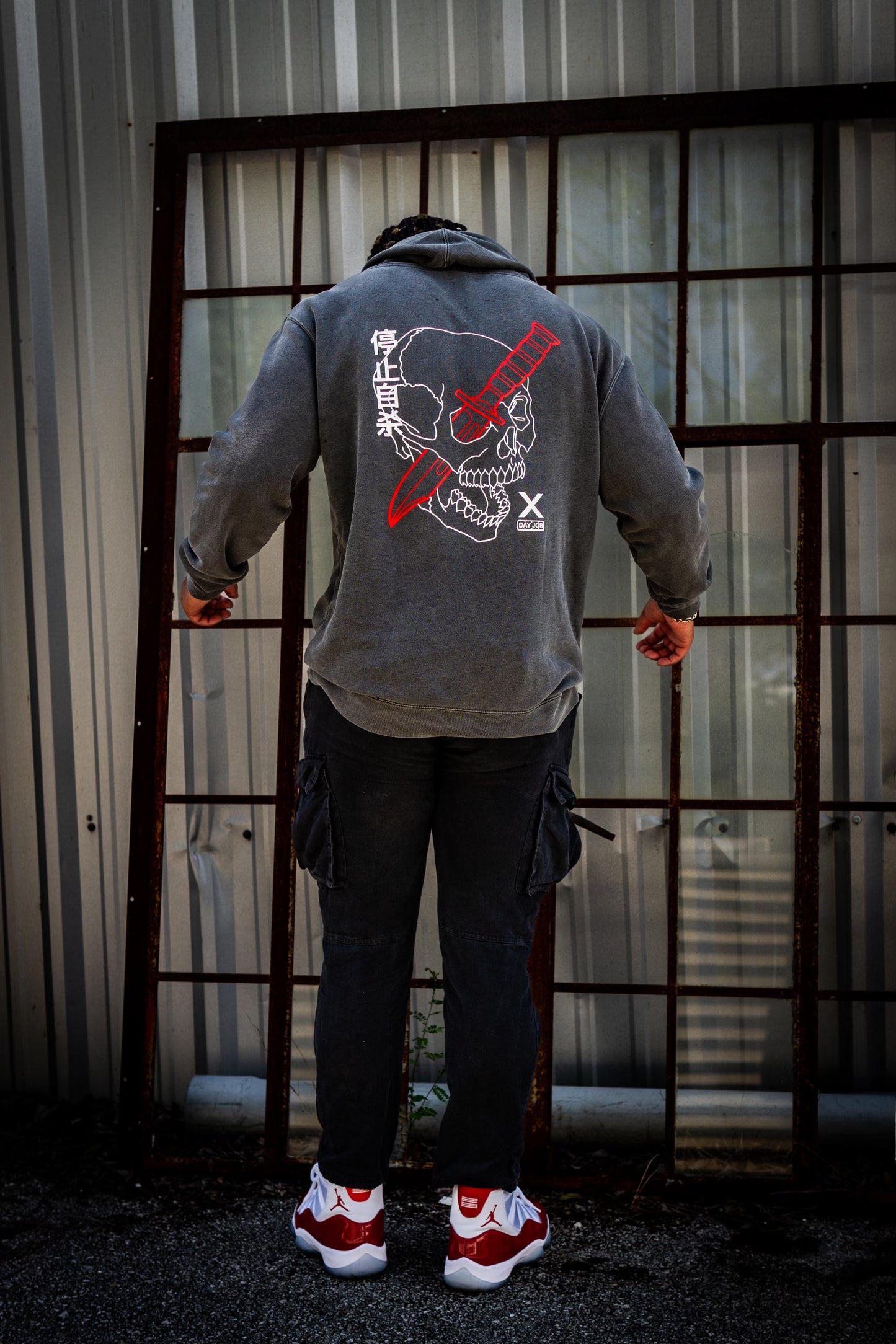 Stop Suicide Skull & Dagger Hoodie