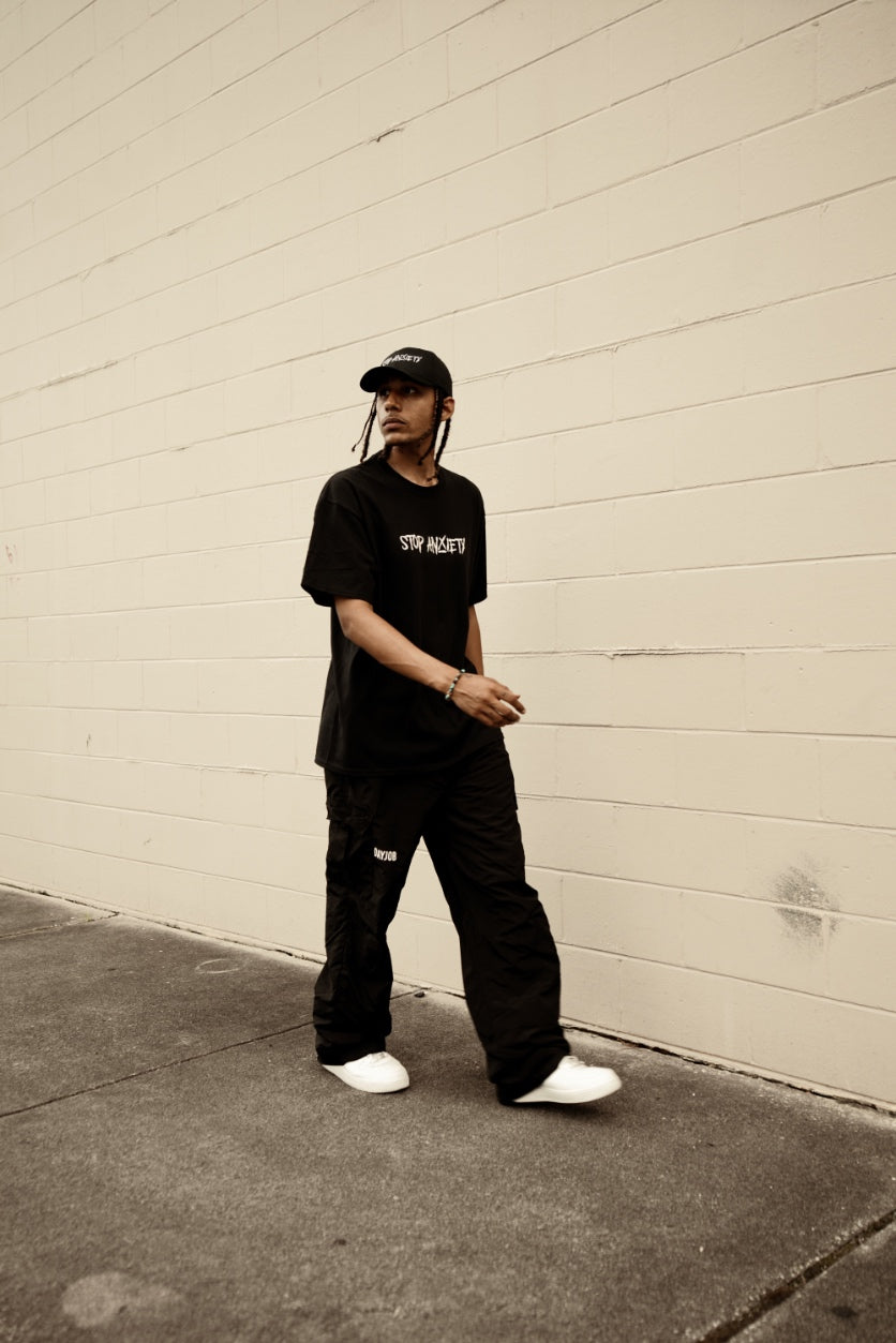 Stop Anxiety hat (Black)