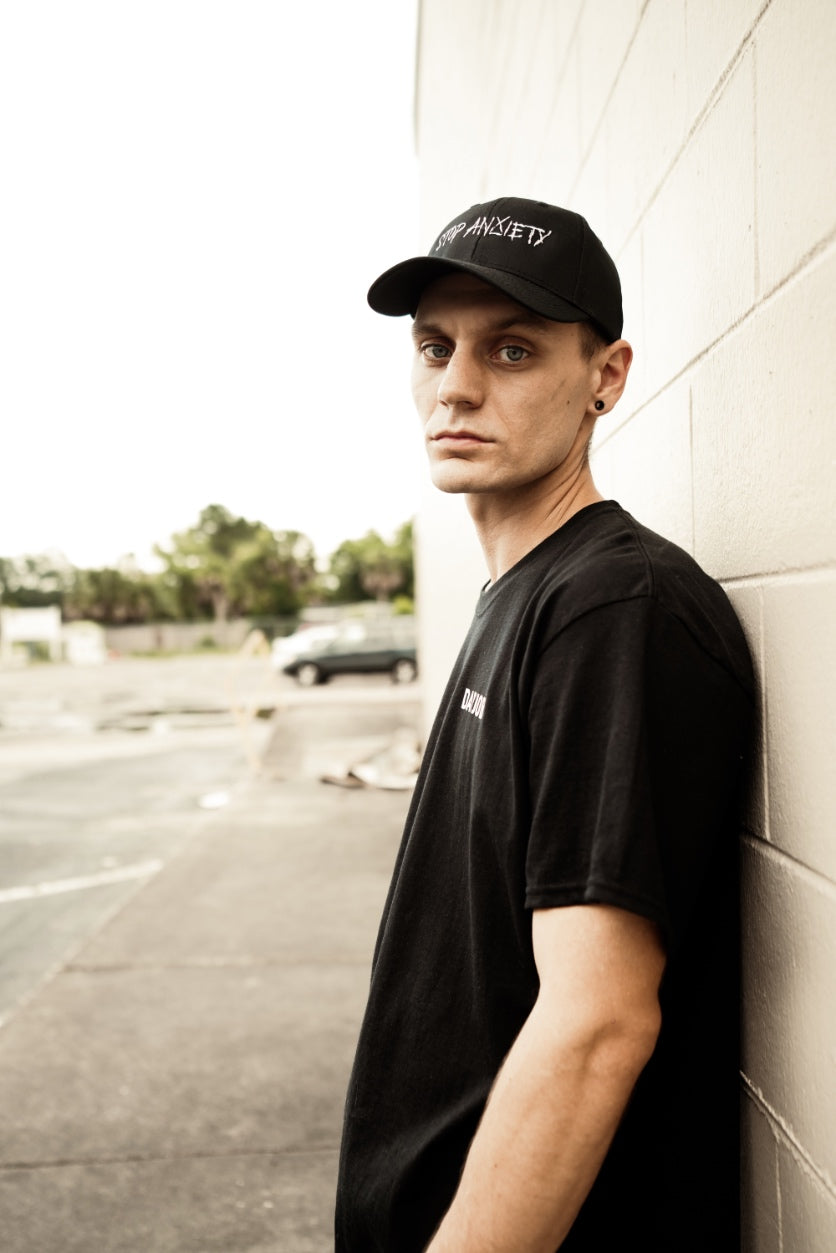 Stop Anxiety hat (Black)