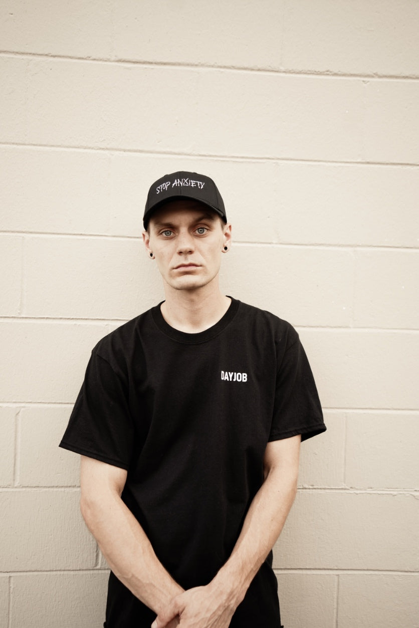 Stop Anxiety hat (Black)