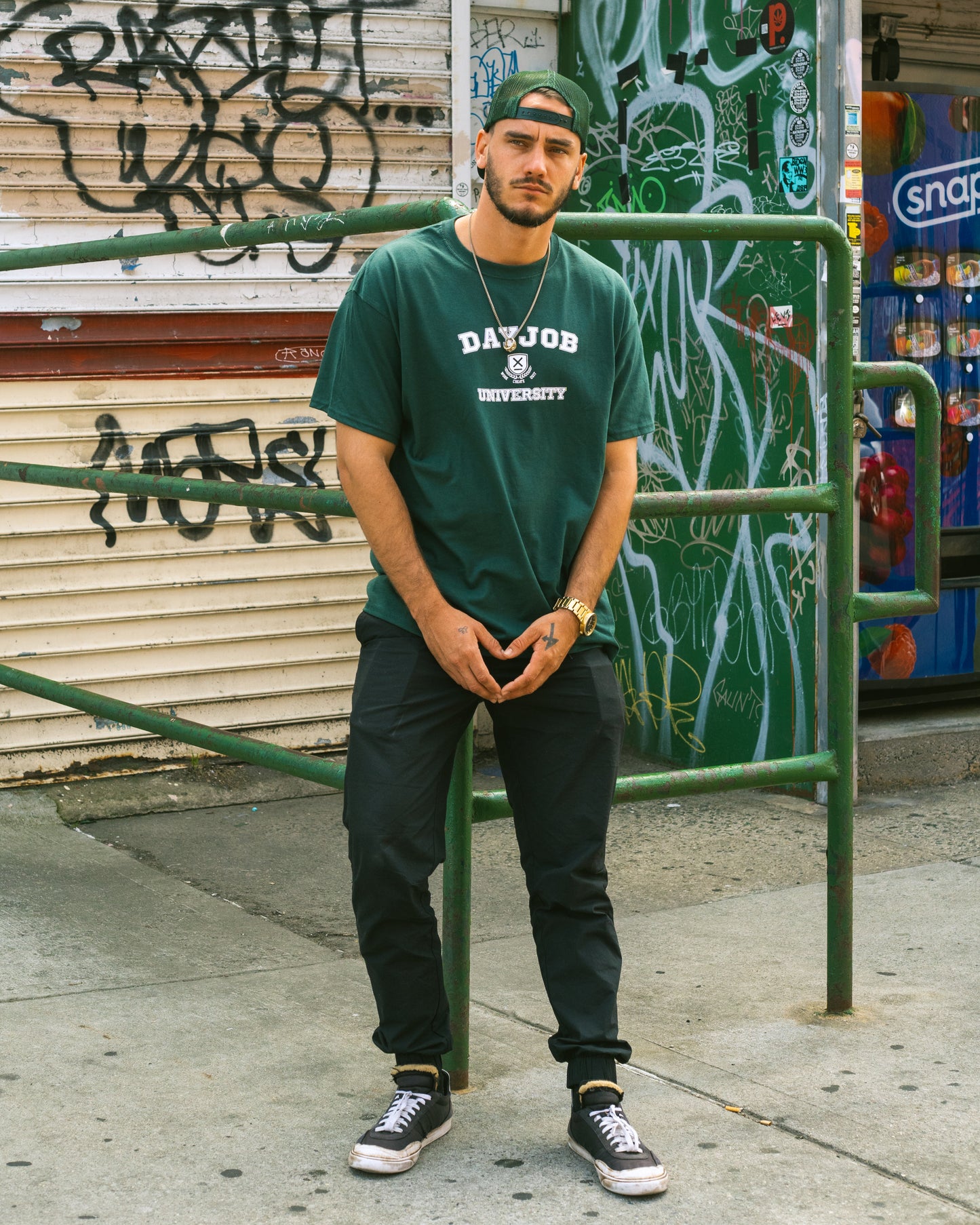 Dayjob University Tee (Forrest Green)