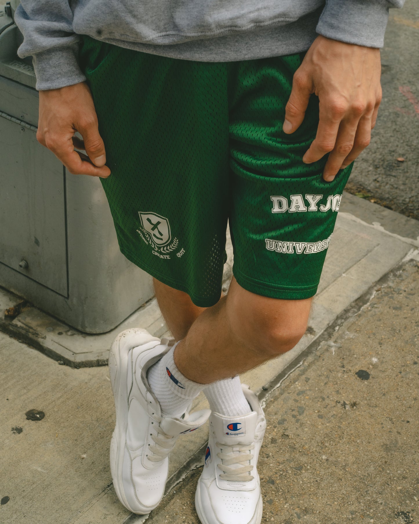 Dayjob University Mesh Champion Shorts