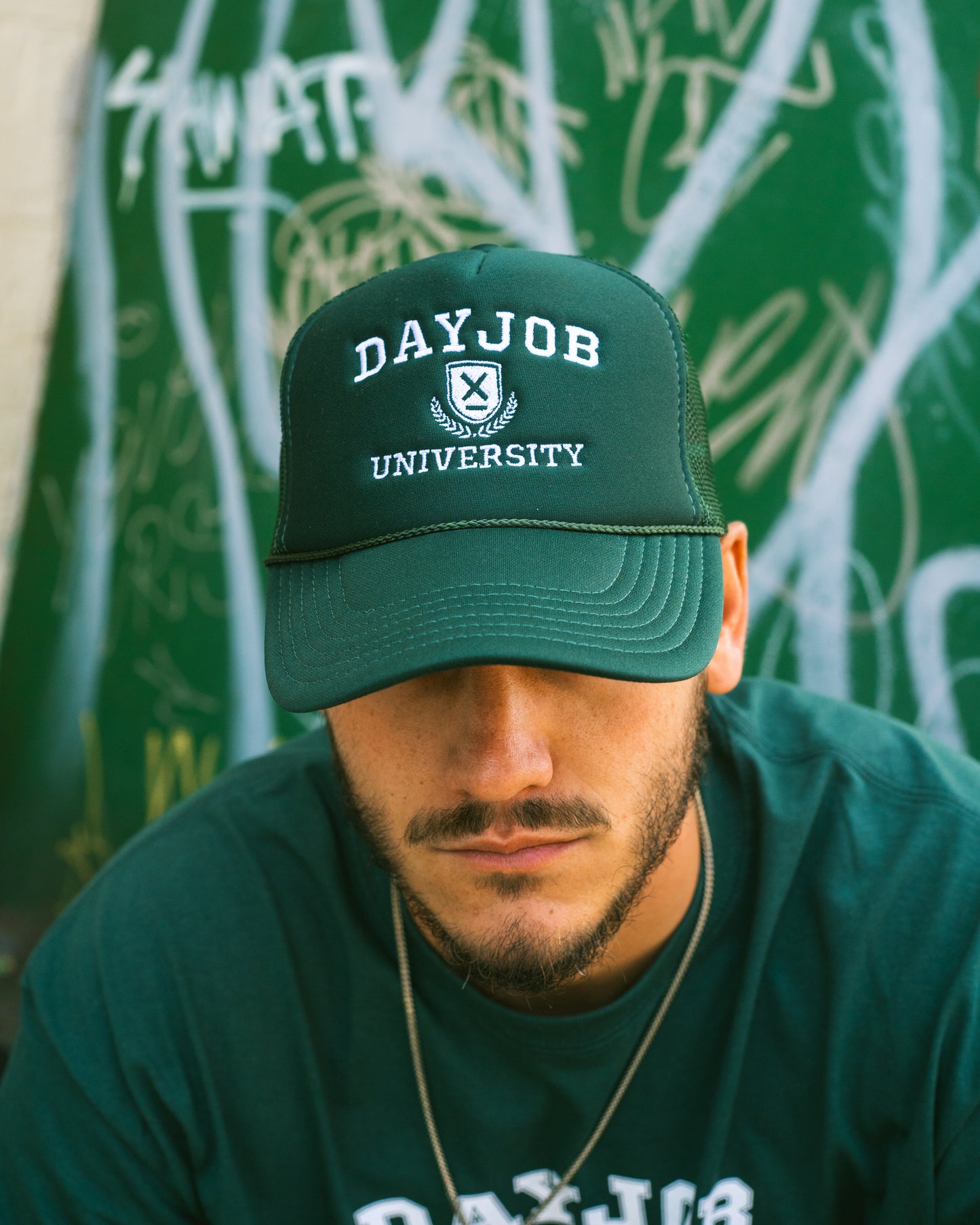 Dayjob University Trucker Hat